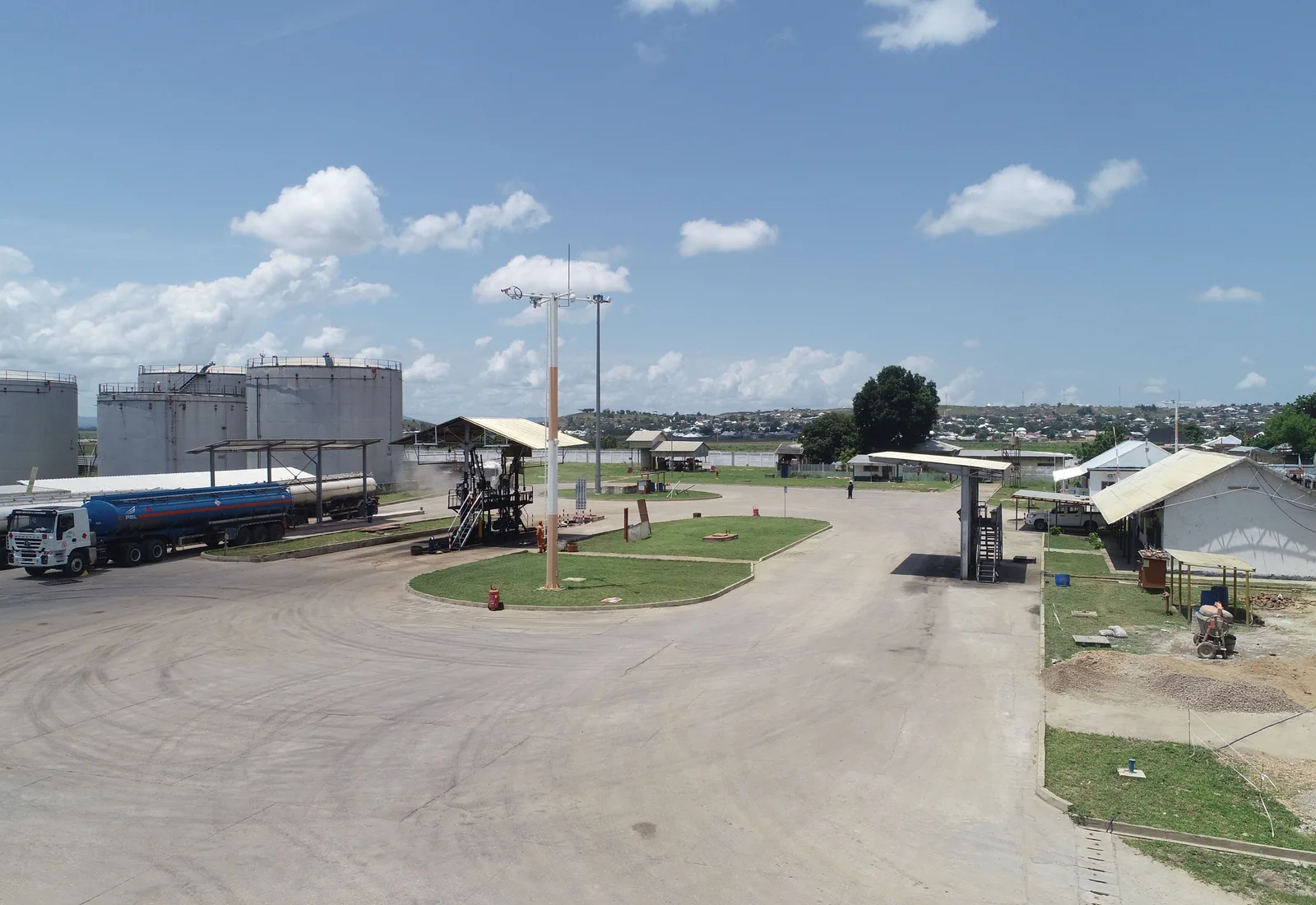 Topographie Industrielle sur le site de dépôt pétrolier de Garoua (Industrie)