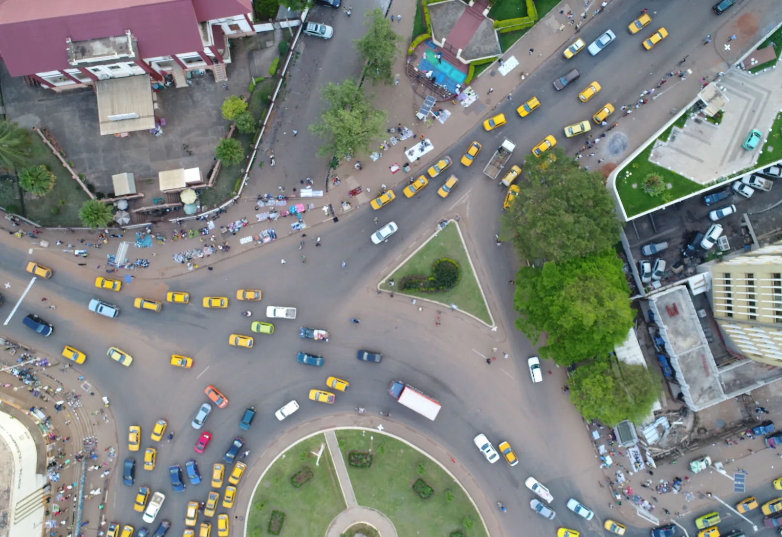 Photogrammétrie par Drone - Poste Centrale Ydé (Aménagement Urbain =