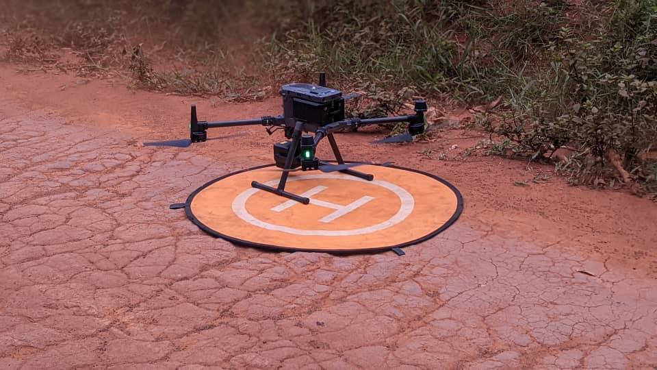 Décollage Mission avec le drone DJI Matrice 350RTK